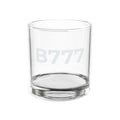 B777 Engraved Whiskey Glass | Pilot Gift