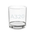 A320 Engraved Whiskey Glass | Pilot Gift