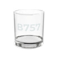 B757 Engraved Whiskey Glass | Pilot Gift