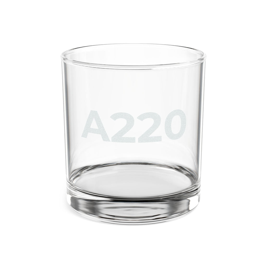 A220 Engraved Whiskey Glass | Pilot Gift