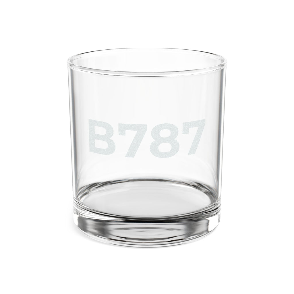 B787 Engraved Whiskey Glass | Pilot Gift